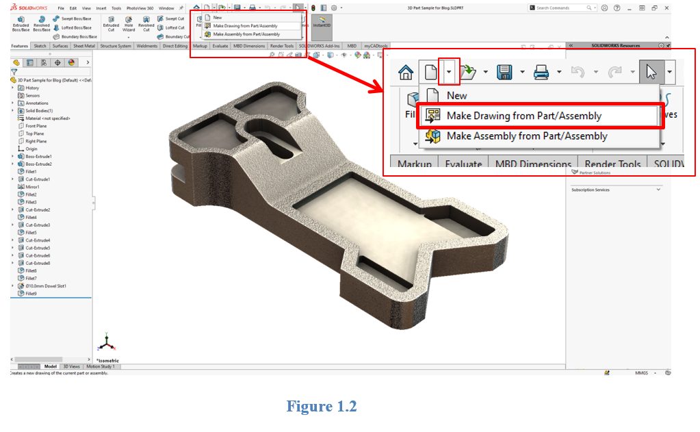easy-way-to-convert-3d-model-to-2d-drawings-in-solidworks-seacad